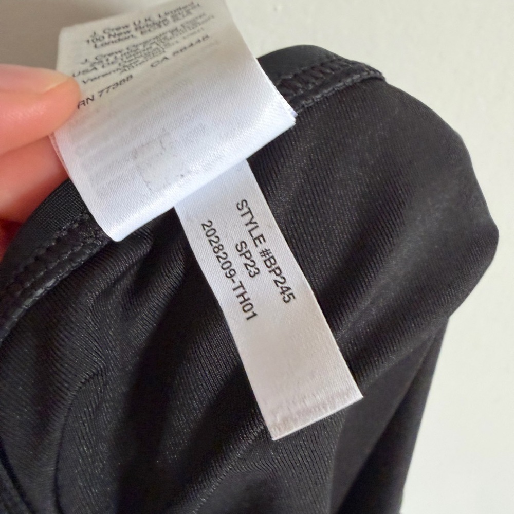 J.Crew Classic Black Retro High-Rise Bikini Bottom size XXL EUC - Picture 6 of 6